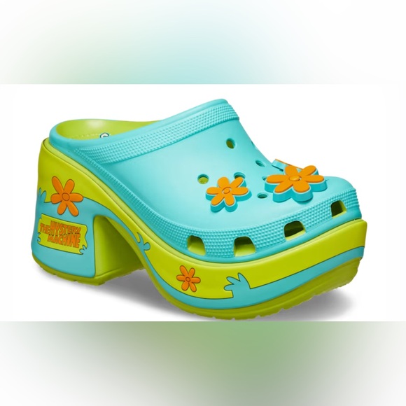 Crocs Scooby-Doo! Siren Clog - Lime Punch Unisex - Picture 3 of 11